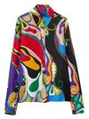 Pucci Women's Printed Shirt | Size 40 | 4urj25 In Multicolour