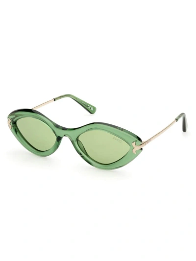 Emilio Pucci Women's Pucci 54mm Geometric Sunglasses In Green