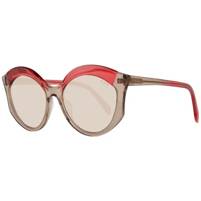Emilio Pucci Women Women's Sunglasses In Brown