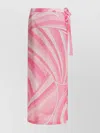 Pucci Wrap Design Skirts Tie Detail