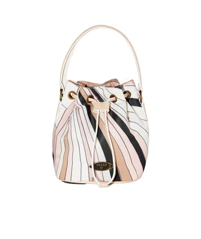 Pucci Yummy Bucket Bag In Nude