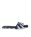 Pucci Yummy Iride-print Slides In Black