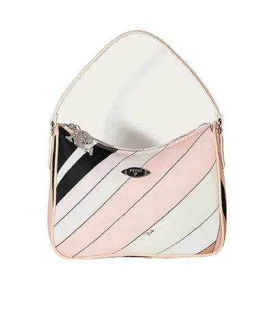 Pucci Yummy Shoulder Bag In White