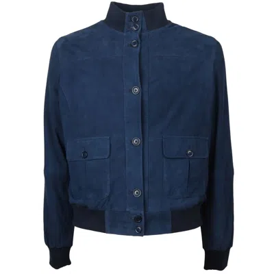 Emilio Romanelli Calfskin Men Bomber Women's Jacket