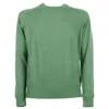 Emilio Romanelli Green Cashmere Men Sweater In Green