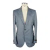 Emilio Romanelli Light Blue Wool Blazer In Light Blue