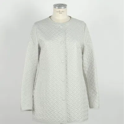 EMILIO ROMANELLI EMILIO ROMANELLI WHITE POLYESTER WOMEN WOMEN'S JACKET