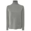 Emilio Romanelli Gray Cashmere Women Sweater In Gray