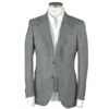 Emilio Romanelli Gray Virgin Wool Blazer