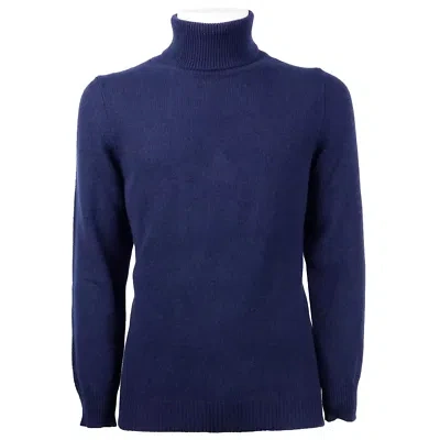 Pre-owned Emilio Romanelli Sophisticated Cashmere Turtleneck Sweater
