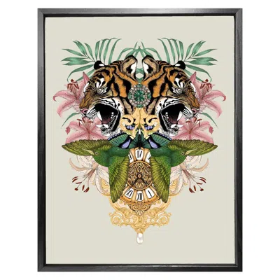 Emily Carter Antique Baroque Tiger Fine Art Print - A3 In Multi
