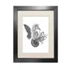 Emily Carter Black Ammonautilae Fine Art Print A3 In Black