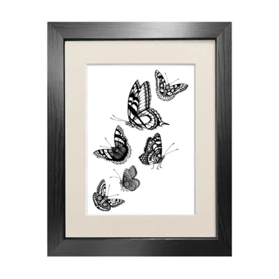 Emily Carter Black 'british Butterflies' - Fine Art Print A5