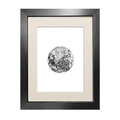 Emily Carter Black 'lunar' - Fine Art Print A5
