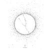 Emily Carter Black 'taurus Star Sign' - Fine Art Print A5 In Black