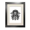 Emily Carter The Regal Lion Fine Art Print A3 In Black
