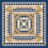 Emily Carter Women's Blue / White The Pearl Baroque Neckerchief - Sapphire In Multi