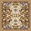 Emily Carter Women's Gold The Leopard & Lily Wool Scarf - Xl In Gold
