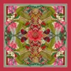 Emily Carter Women's The Hummingbird & Lotus Silk Scarf - L In Multi