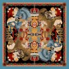 Emily Carter Women's The Monarchy Scarf - Turquoise In Multi