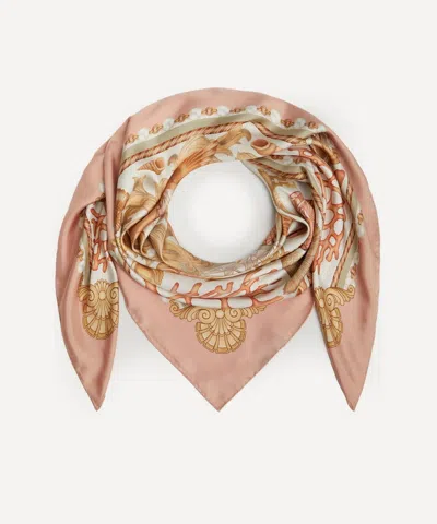 Emily Carter Women's The Nautical Baroque 130x130 Silk Scarf
