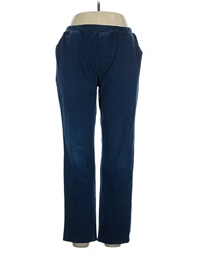 Pre-owned Emily Daniels Casual Pants In Blue