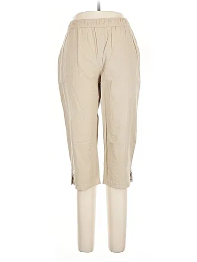 Pre-owned Emily Daniels Casual Pants In White
