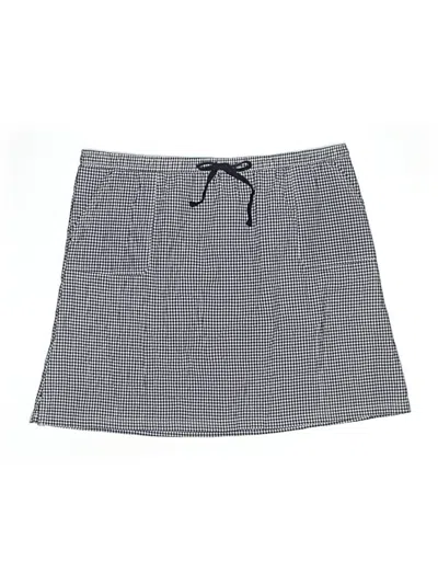Pre-owned Emily Daniels Casual Skirt In Gray
