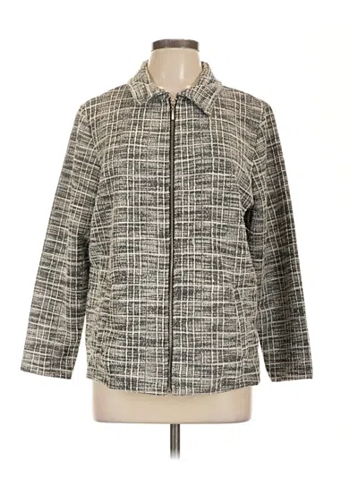 Pre-owned Emily Daniels Jacket In Gray
