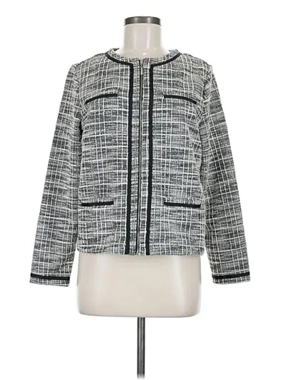 Pre-owned Emily Daniels Jacket In Gray
