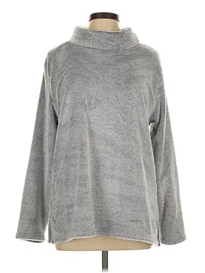 Pre-owned Emily Daniels Turtleneck Sweater In Gray