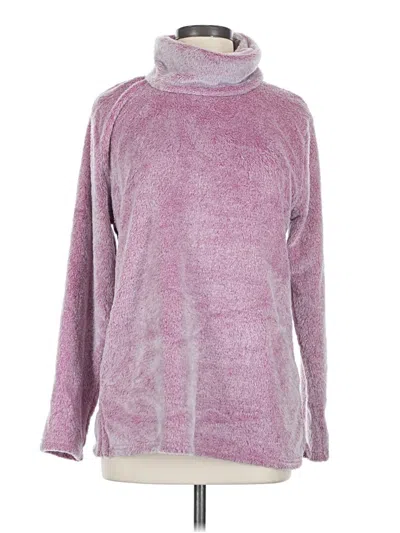 Pre-owned Emily Daniels Turtleneck Sweater In Purple