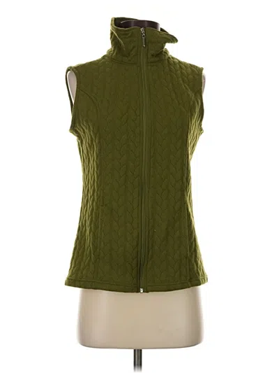 Pre-owned Emily Daniels Vest In Green