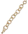 Emily In Paris Gold-tone Chain Link Flex Bracelet In Gold