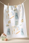 Emily Lex Studio Favorite Things Dish Towel In Blue