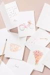 Emily Lex Studio Watercolor Notecards In White