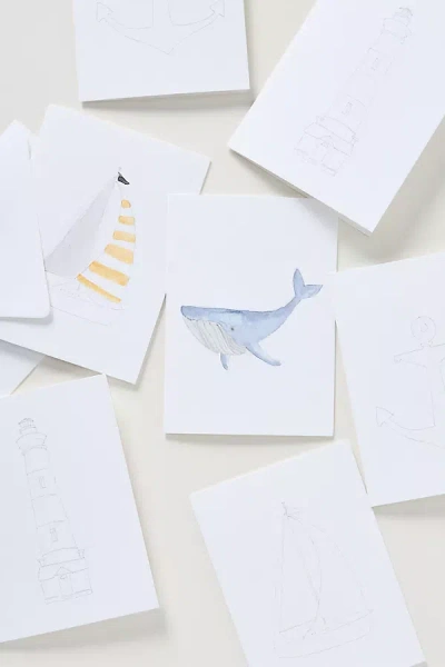 Emily Lex Studio Watercolor Notecards In White