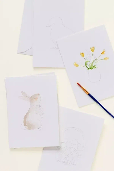 Emily Lex Studio Watercolor Notecards In White