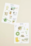 Emily Lex Studio Watercolor Stickers In White