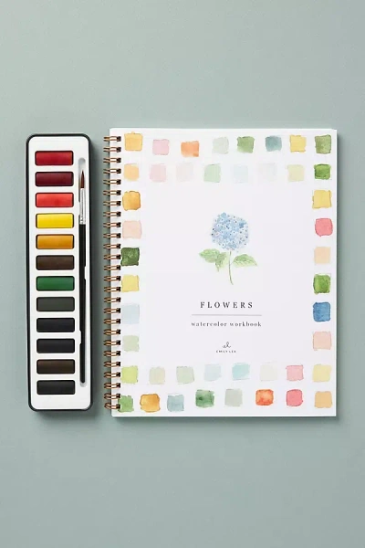 Emily Lex Watercolor Set In Multi