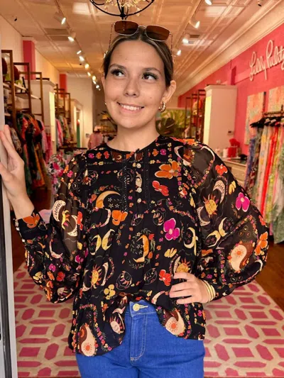 Emily Lovelock Bertha Blouse In Black