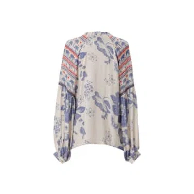 Emily Lovelock | Emma Blouse | Blue