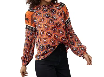 Emily Lovelock Emma Top In Orange