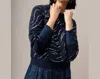 Emily Lovelock Luna Sweater In Navy In Blue