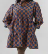 Emily Lovelock Stella Dress - Plus In Directoire Blue