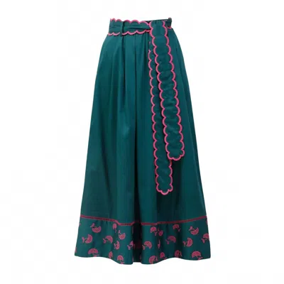 Emily Lovelock Women's Maya Skirt In Green