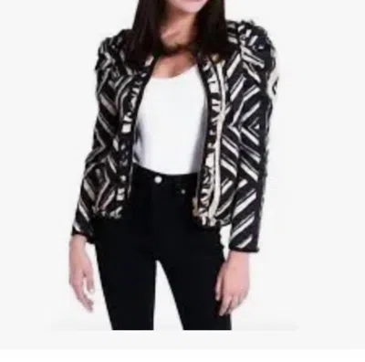 Emily Mccarthy Ava Jacket In Plaid In Black