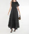 Emily Mccarthy Bella Maxi Joy Dress In Black In Multi