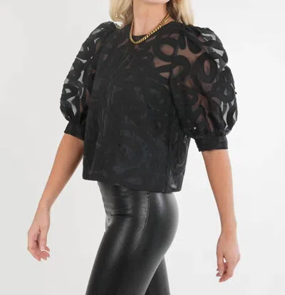 Emily Mccarthy Bella Top In Black