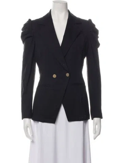 Pre-owned Emily Mccarthy Blazer In Black